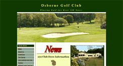 Desktop Screenshot of osbornegolfclub.co.uk